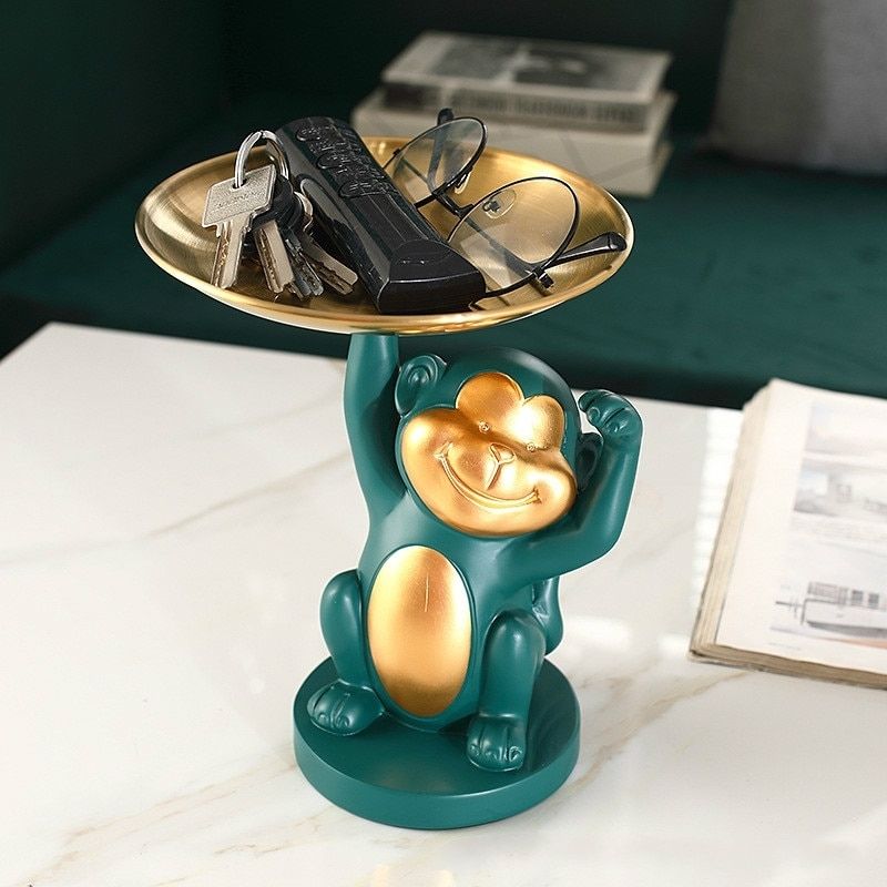 Statue Singe Vert - Édition Premium