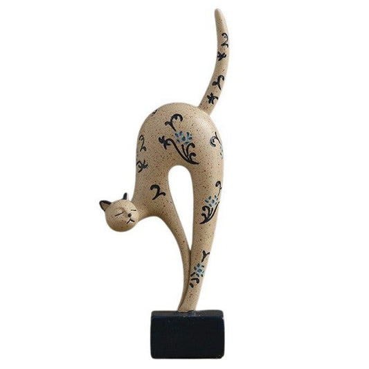 statue-chat-resine-1
