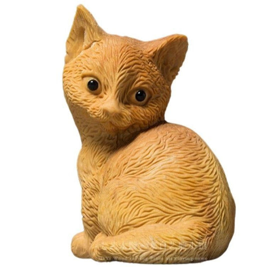 statue-bois-chat