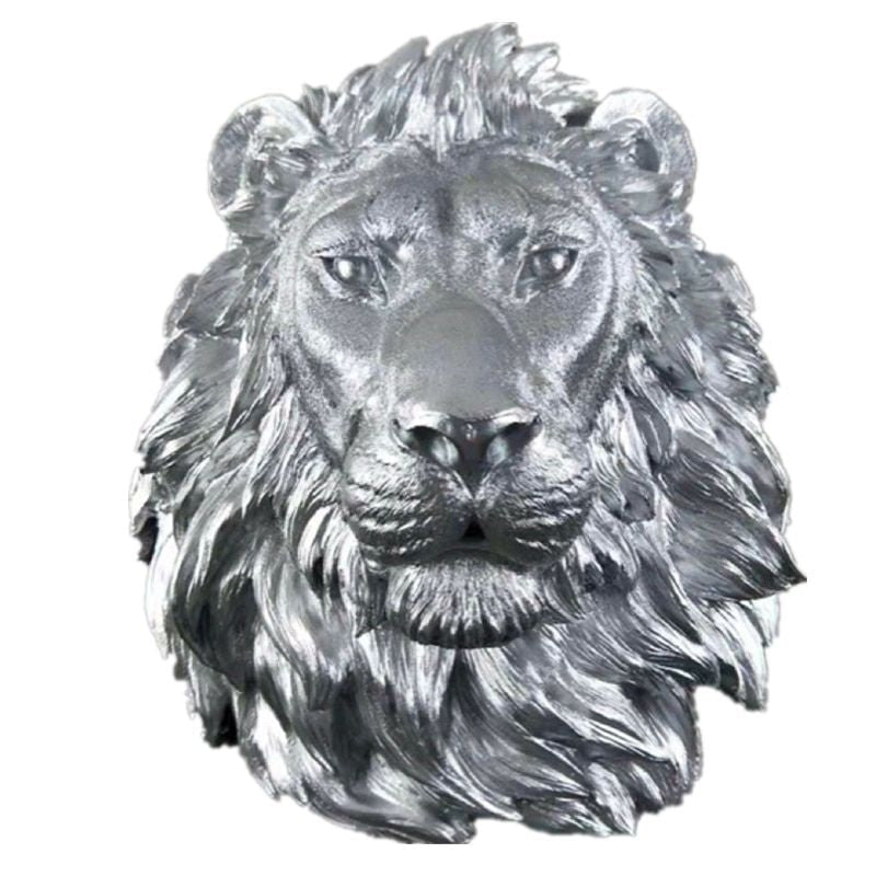statue-lion-resine-pour-mur