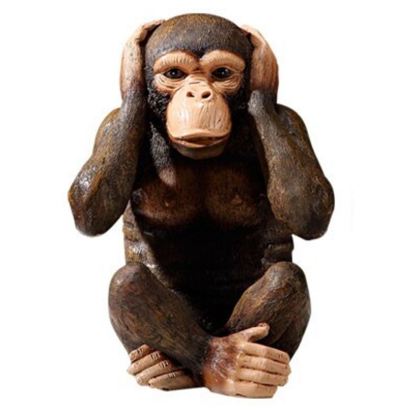 statue-singe-sourd
