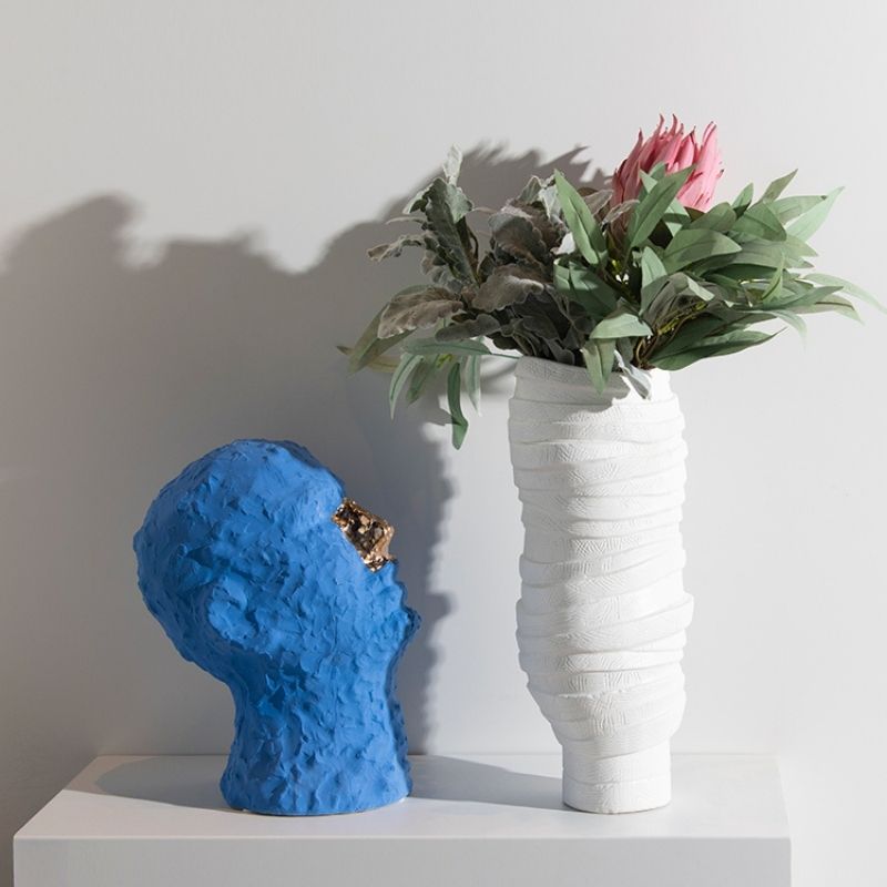 Statue TêteBleue – Homme