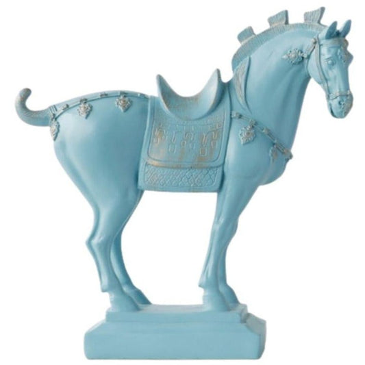 statue-cheval-de-troie-bleu-clair
