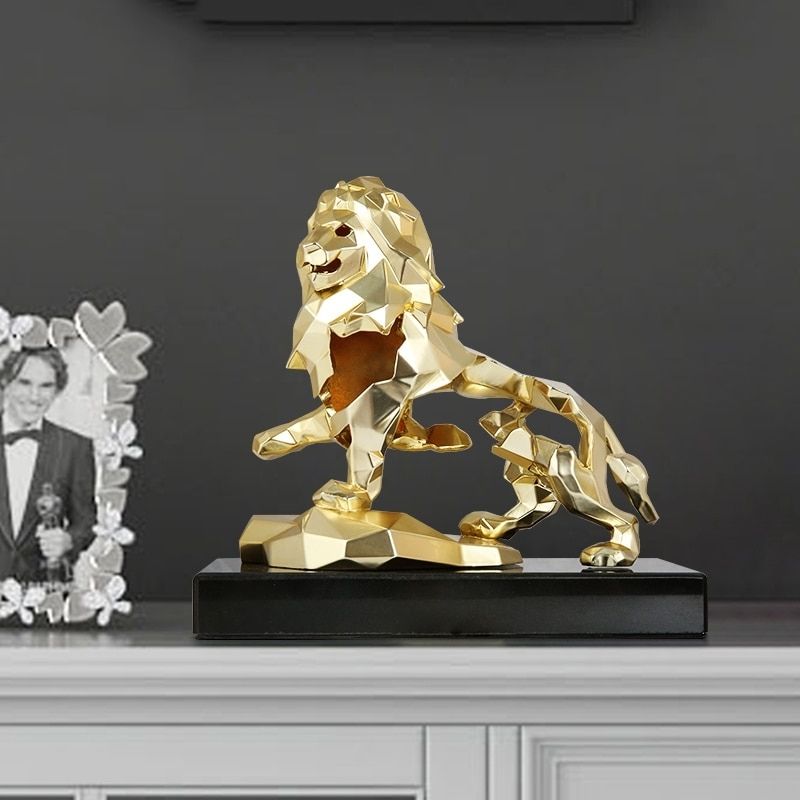 Lion Moderne — Statue