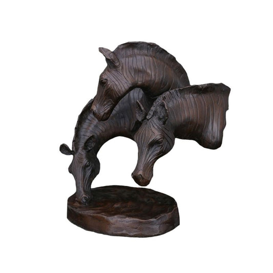 statue-africaine-zebre
