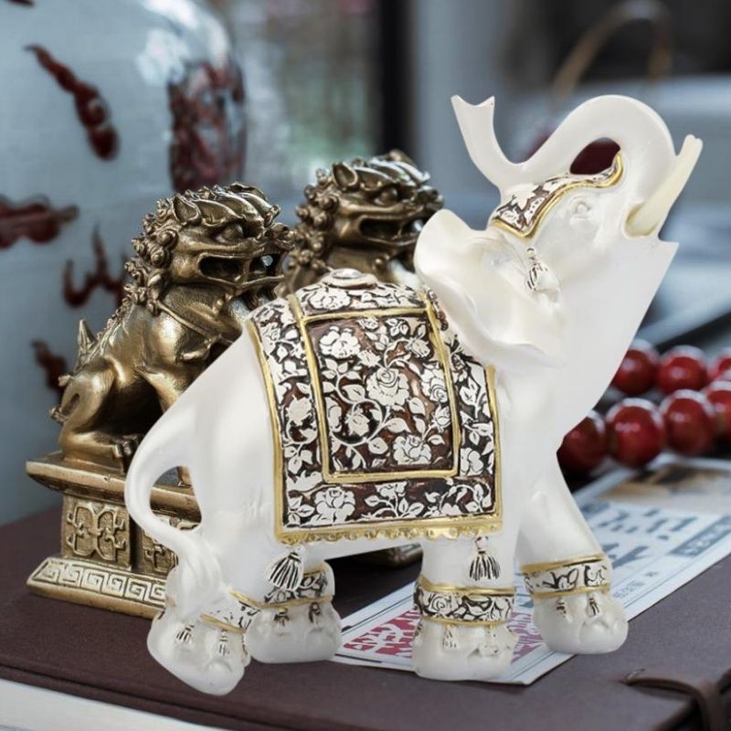 Statue Éléphant – Ornement Signature