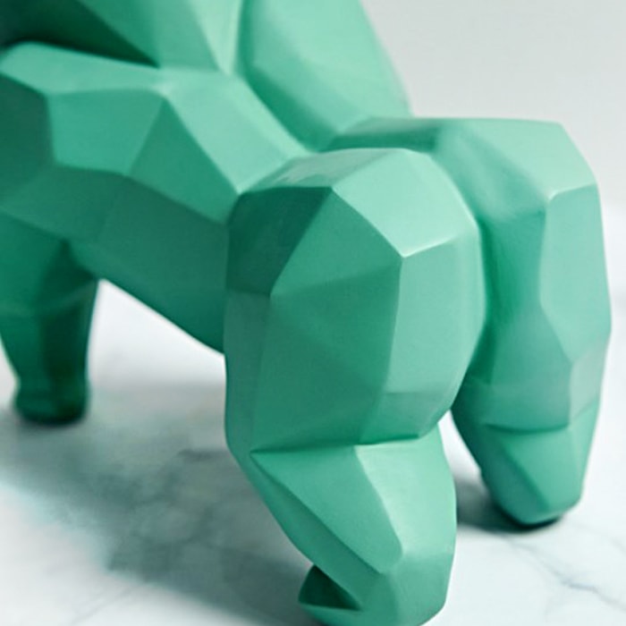 Monsieur Gorille — Statue Origami