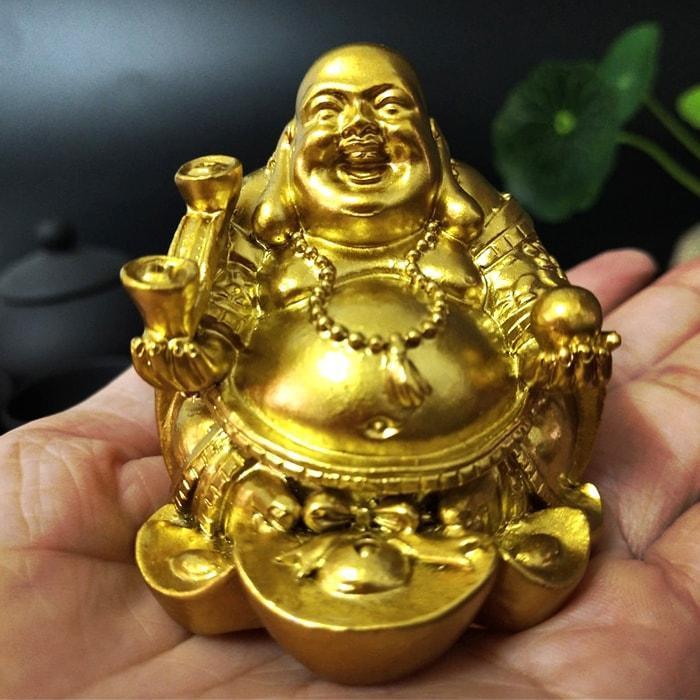 Statue Bouddha Rieur Chanceux — Édition Signature