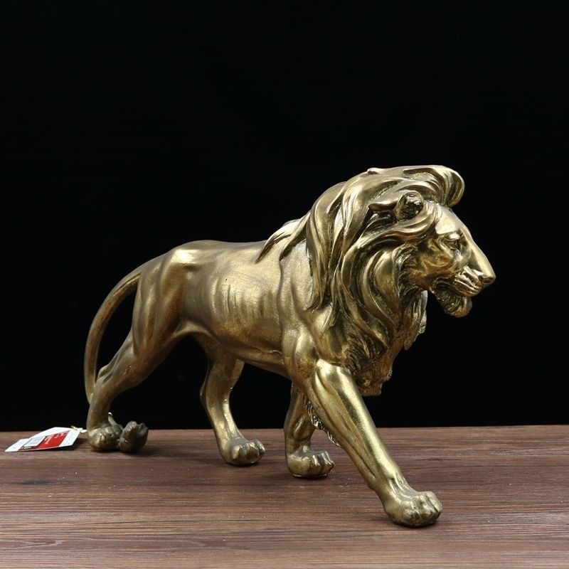 Statue Lion Décoration Premium