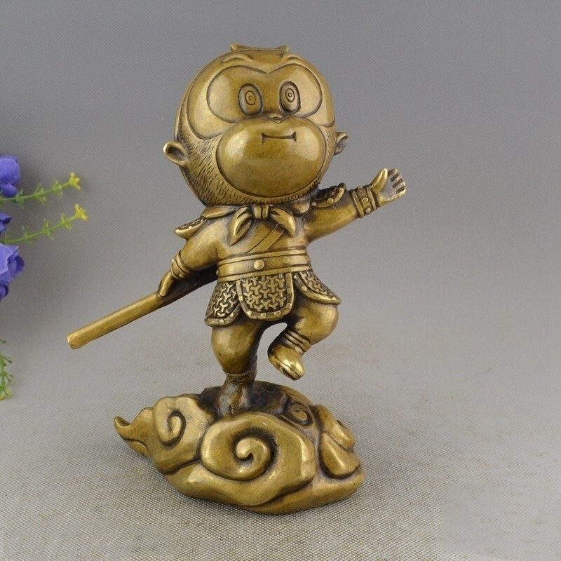 Statue Singe Chinois — Édition Prestige