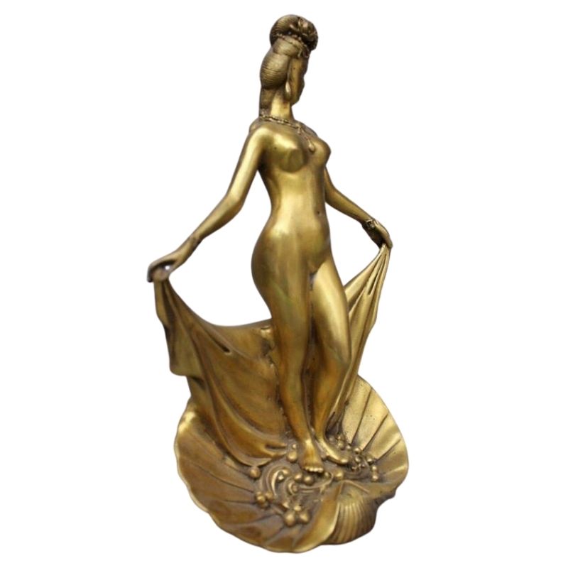 Statue Femme Or — Collection Prestige