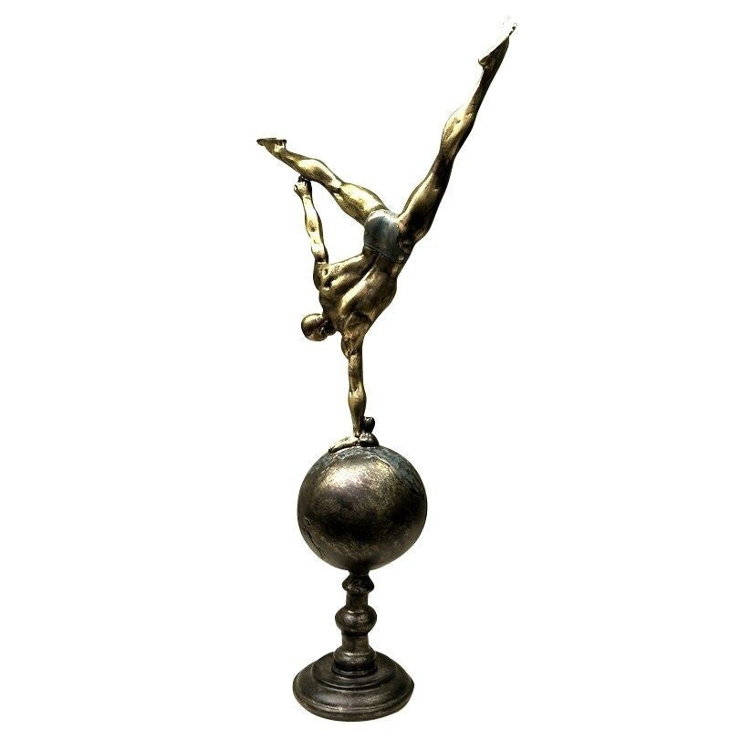 Statue Grecque Premium – Homme Gymnaste