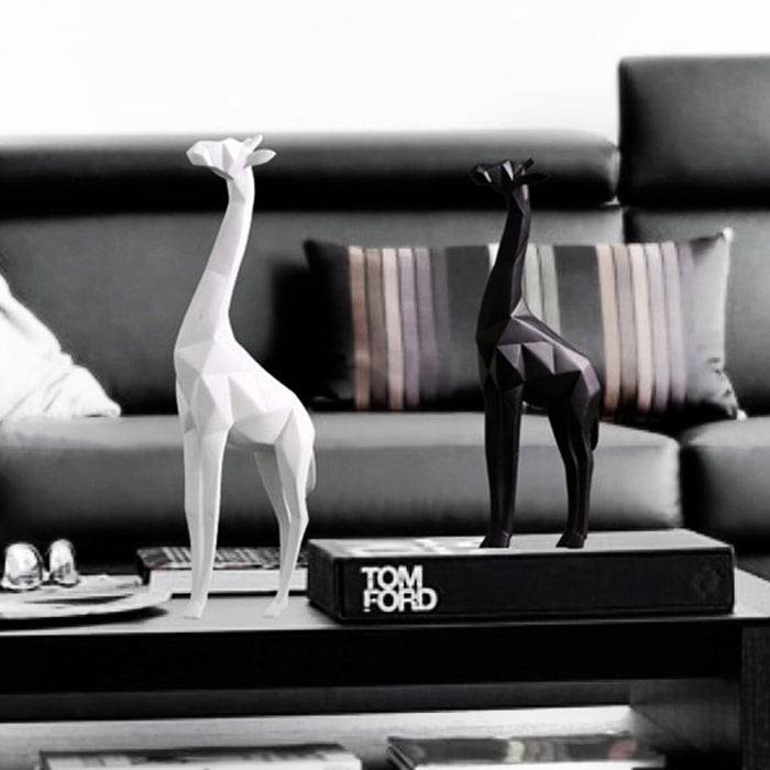 Statue Origami Girafe – Signature