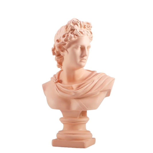 statue-grecque-apollon-rose