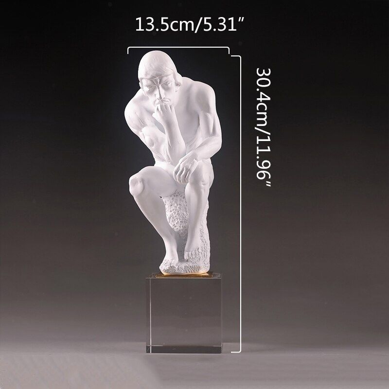 Statue Romaine: Homme Blanc