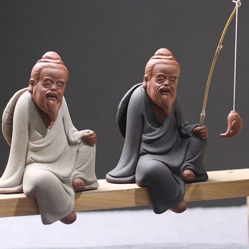 Statue Japonaise pour Jardin – Pêche Signature