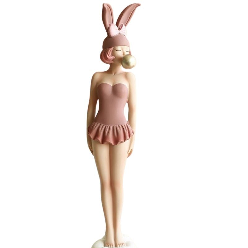 statue-femme-lapine