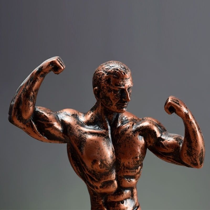 PowerSculpt: Statue Homme Bodybuilder