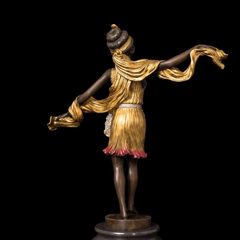 Statue Danseuse Indienne — Édition Signature