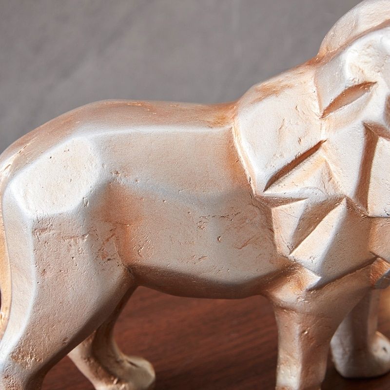Statue Lion en Résine - Collection Prestige