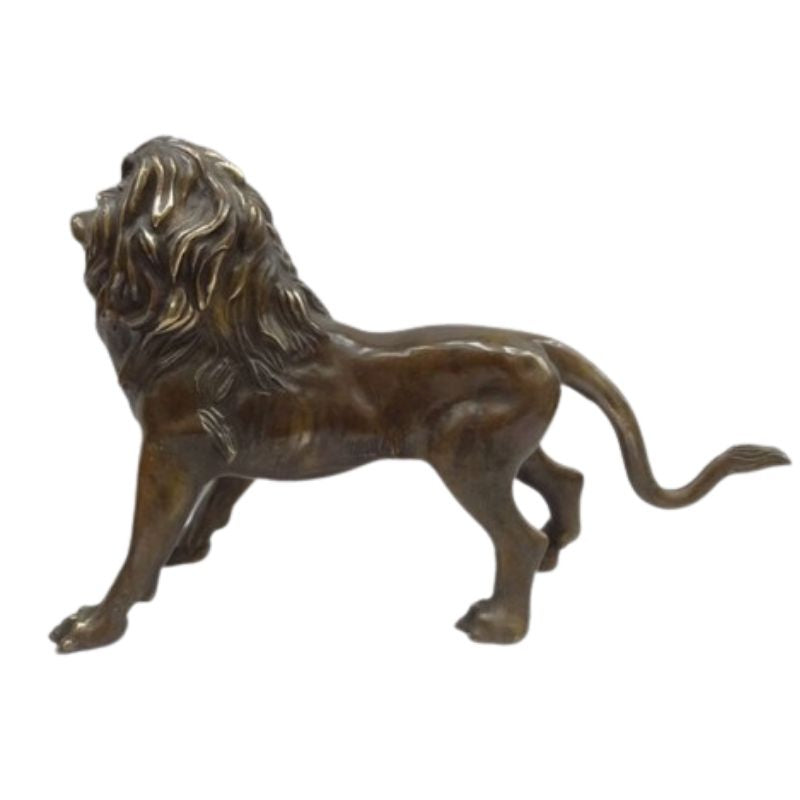 Statue Lion en Cuivre