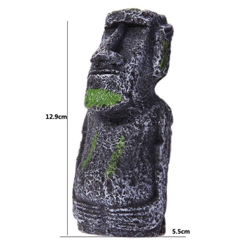 Statue Moaï Jardin en Résine – Collection Signature