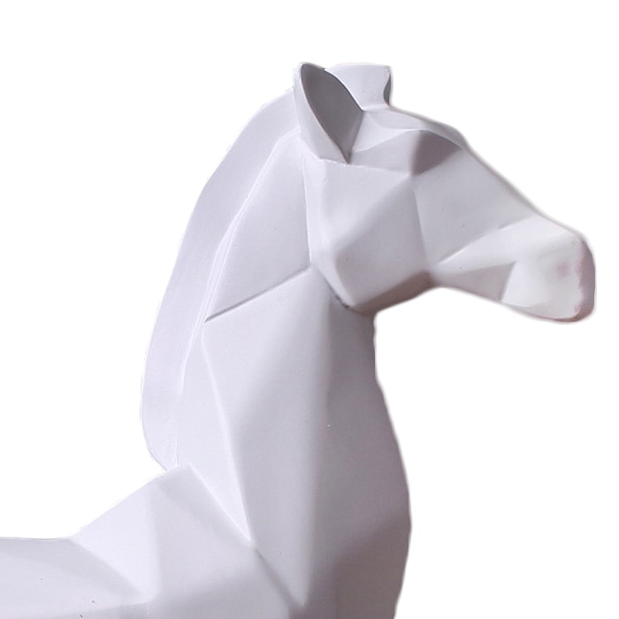 Statue Origami Cheval Majestueux — Édition Signature