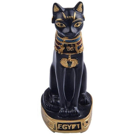 chat-gardien-egypte-statue