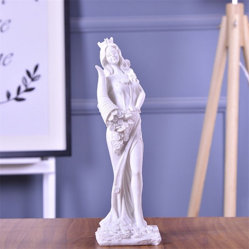 Statue Grecque Blanche - Édition Prestige