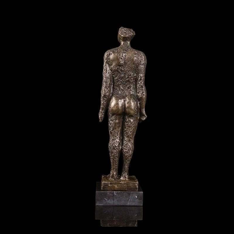 Statue Africaine Moderne - Femme Enceinte