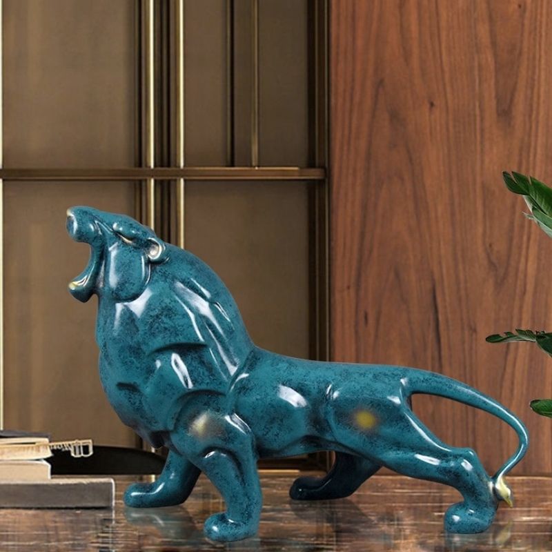 Statue du Lion Bleu