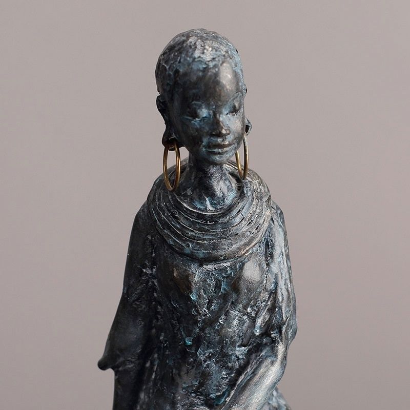 Statue Femme Africaine — Édition Prestige