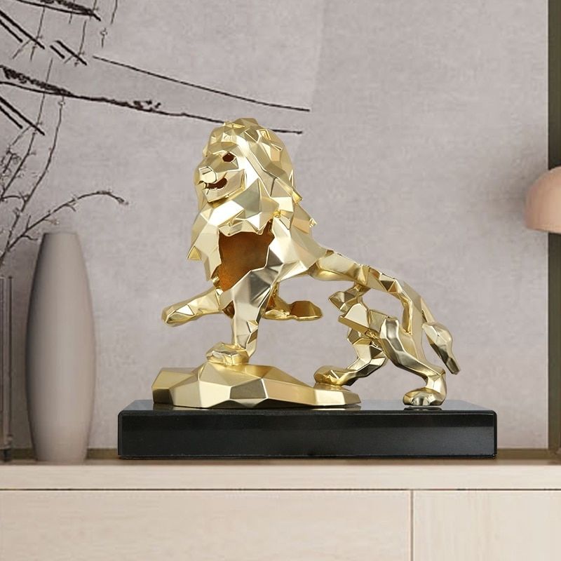 Lion Moderne — Statue