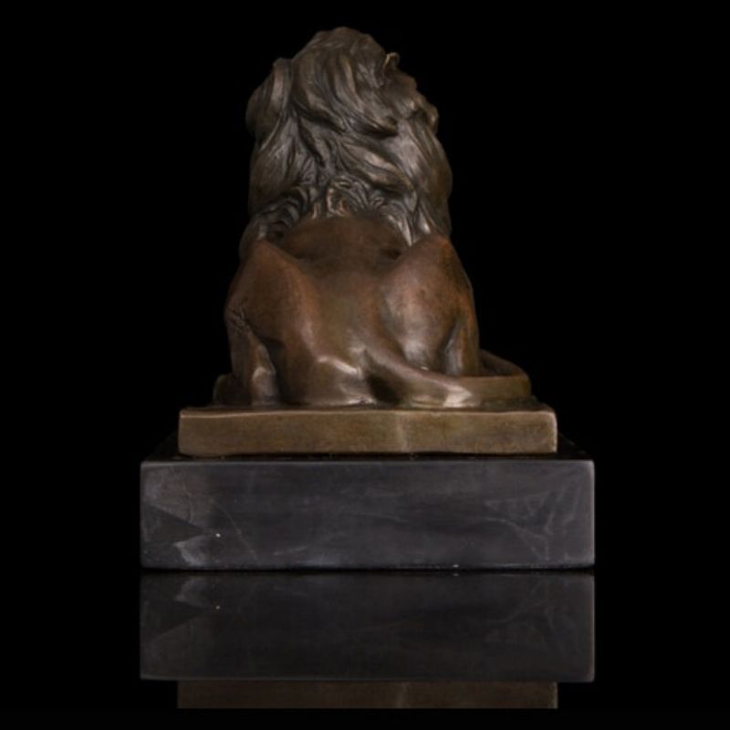 Statue Lion Extérieur en Bronze – Édition Prestige