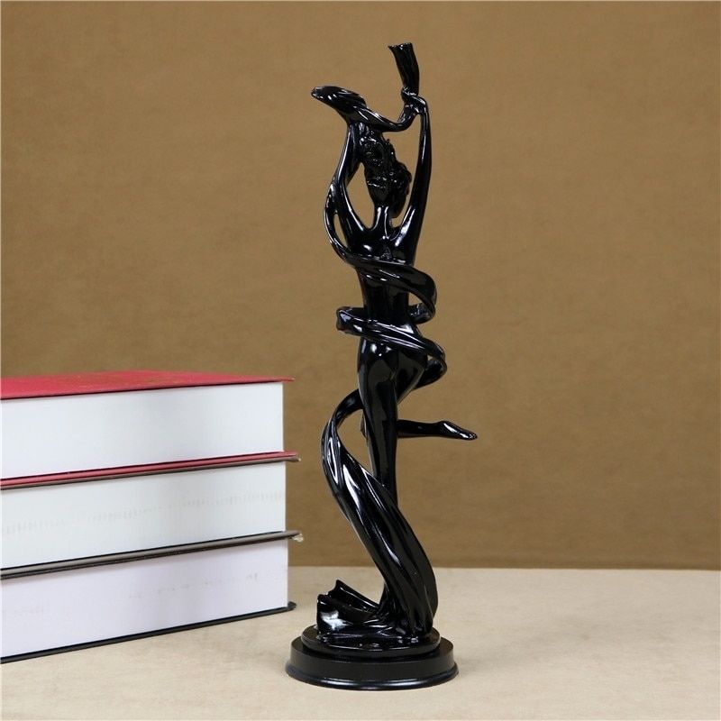 Statue Femme Noire - Édition Luxe