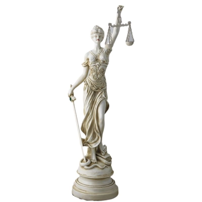 Statue Grecque de la Justice — Édition Prestige