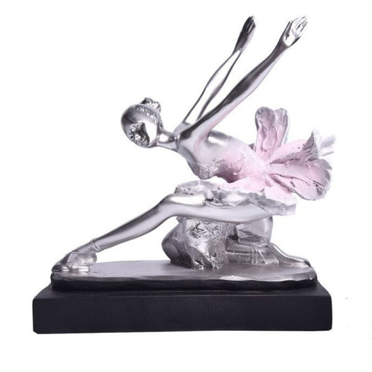 statue-femme-danseuse-rose