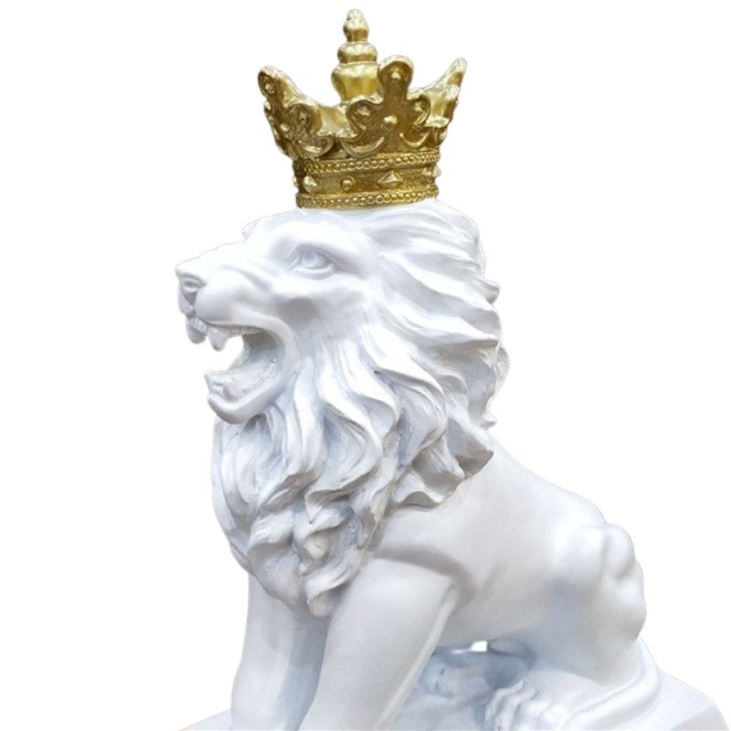 Statue du Lion Couronné — Collection Prestige