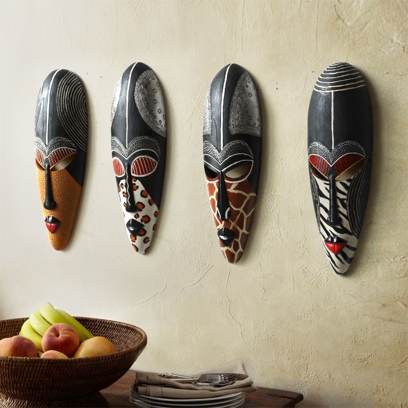 Statue Africaine Murale – Collection Signature