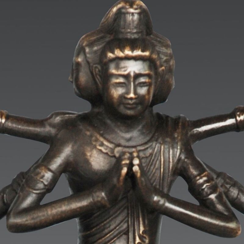 Asura: Statue de Divinité Japonaise