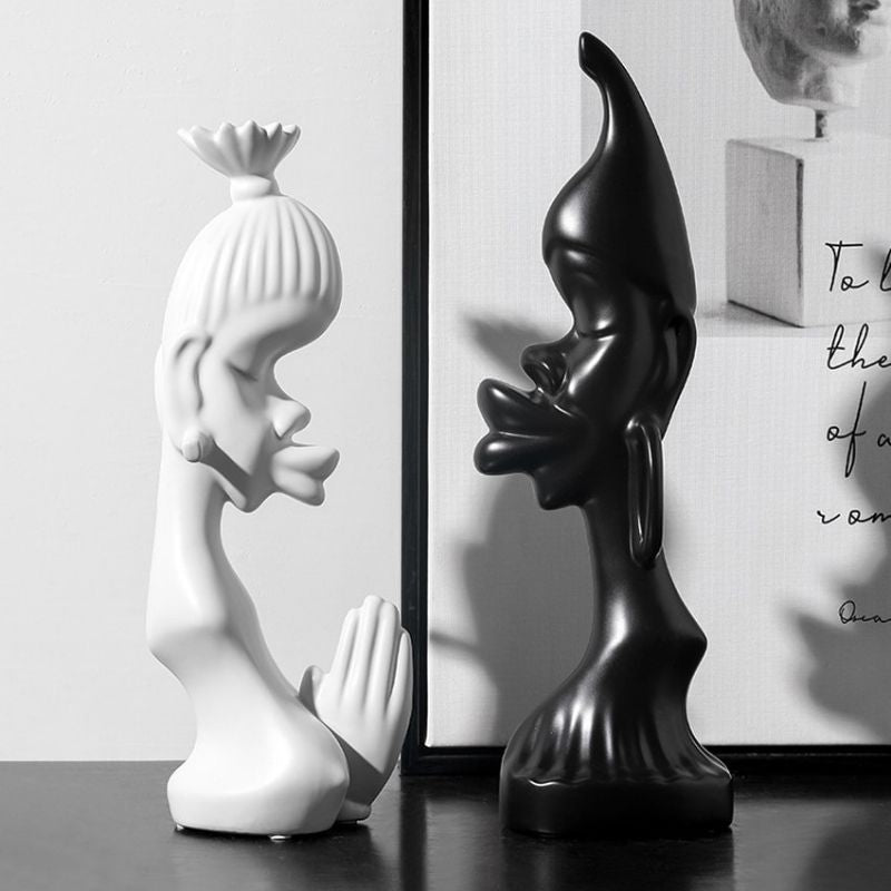 Statue Africaine Duo — Édition Signature