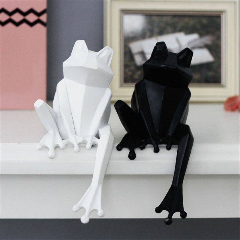 Statue Origami Grenouille — Édition Signature