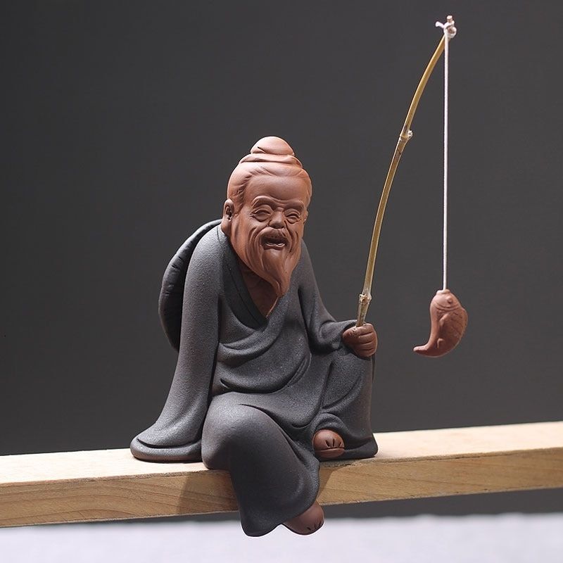 Statue Japonaise pour Jardin – Pêche Signature