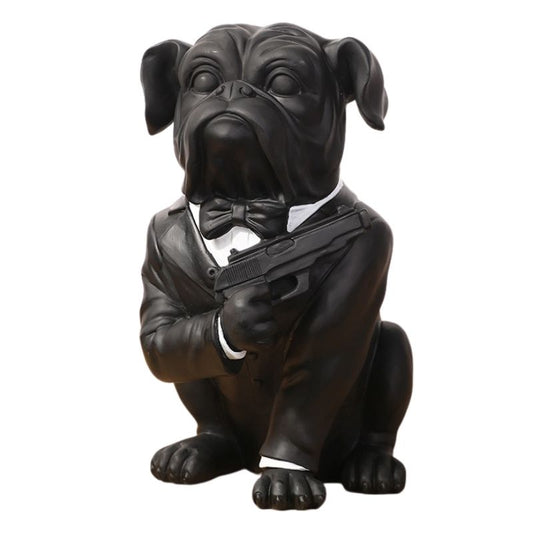 bouledogue-statue-james-bond