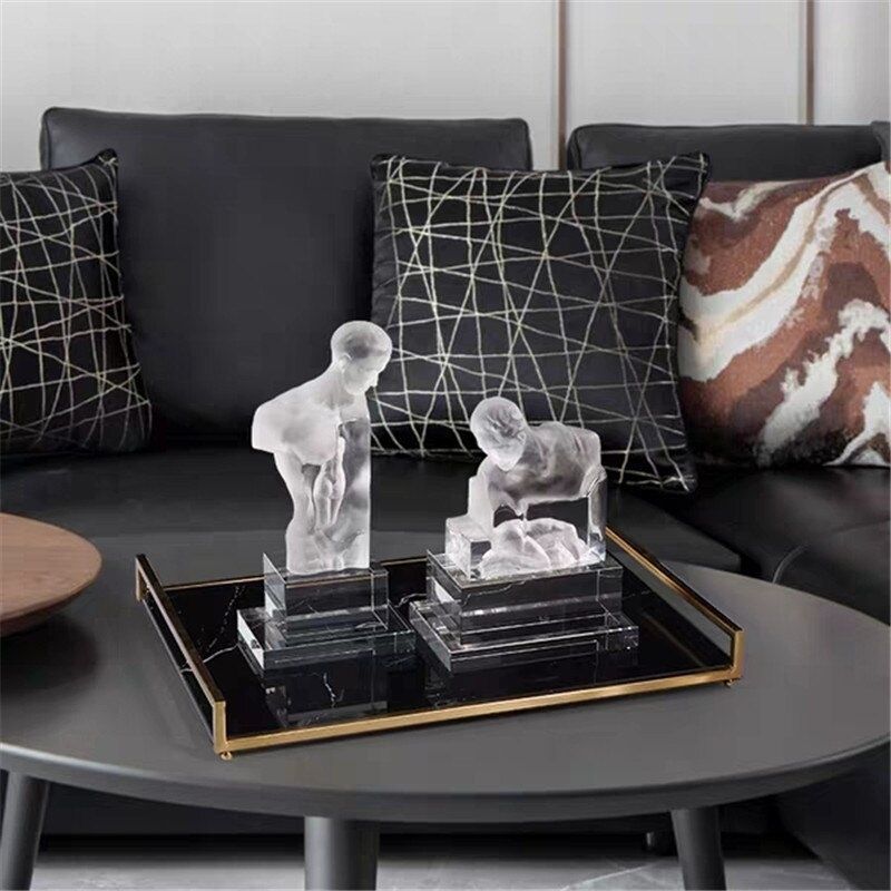 Statue Homme de Verre