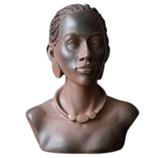 statue-femme-africaine-resine