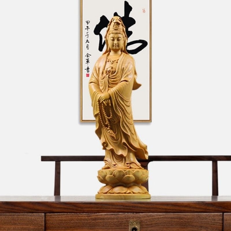 Guanyin Japonaise: Statue Signature