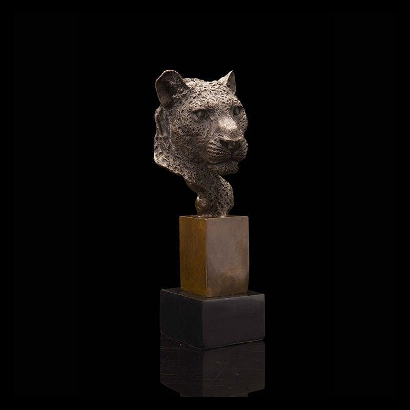 Statue Tête de Panthère — Édition Prestige