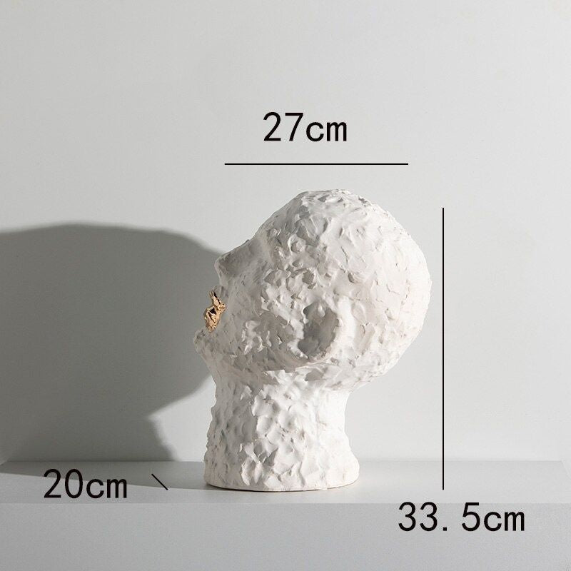 Statue Tête d'Homme - Collection Prestige