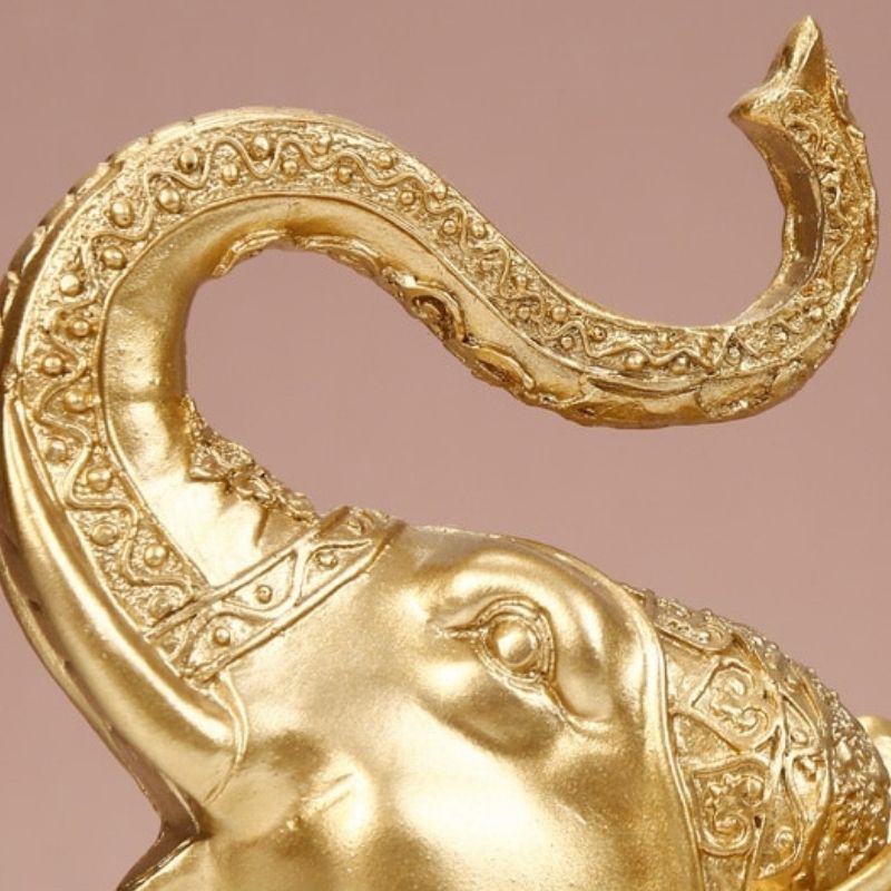 Statue Thaïlandaise Éléphant — Collection Prestige